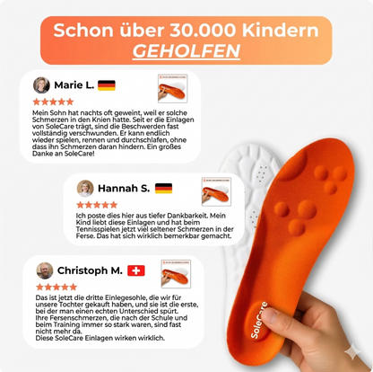 SoleCare - Einlegesohlen für Kinder