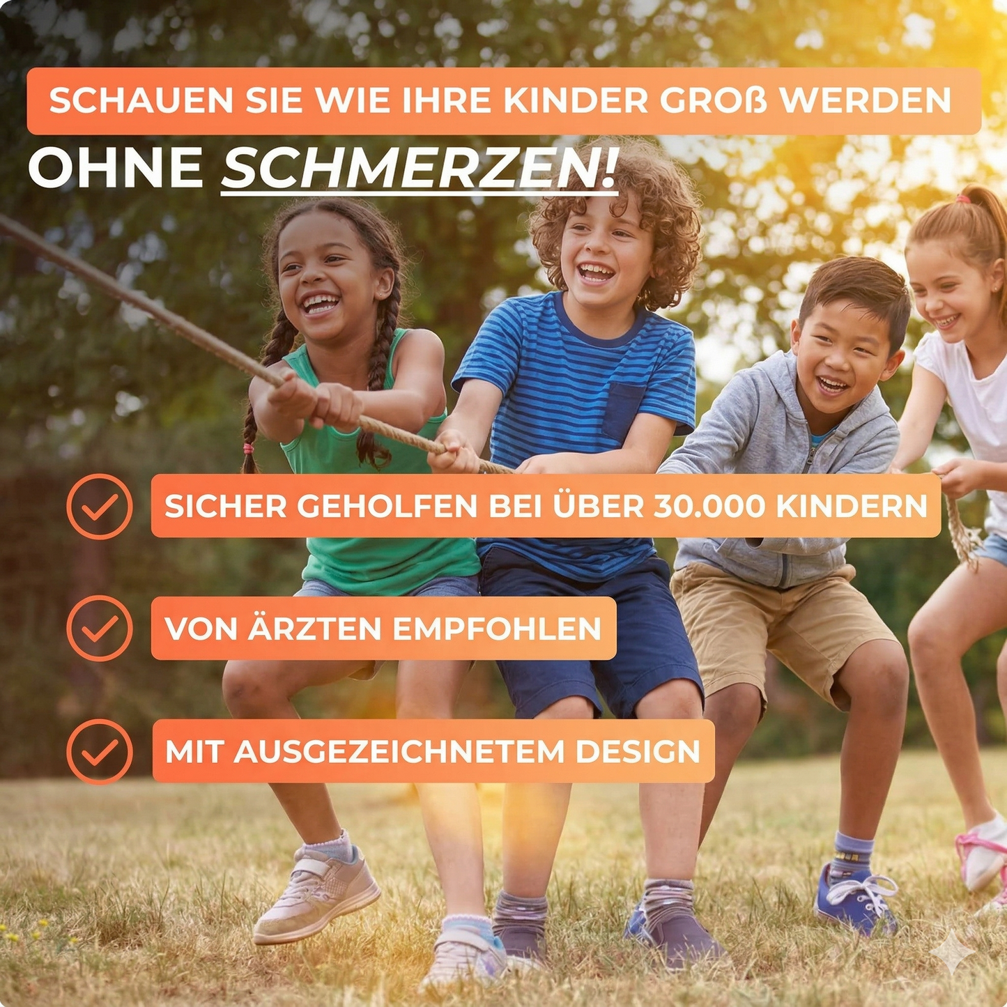 SoleCare - Einlegesohlen für Kinder